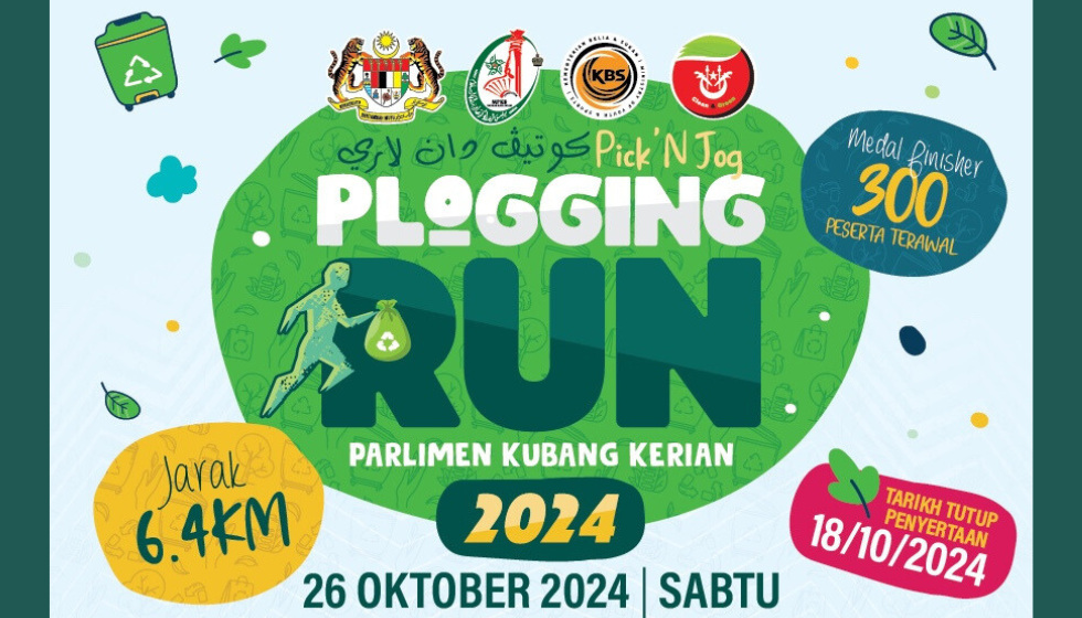 Plogging Run 2024 (Parlimen Kubang Kerian)